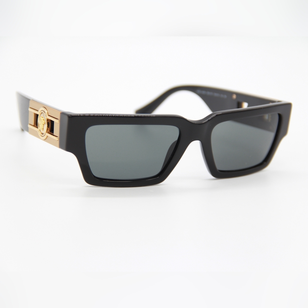 NEW VERSACE VE4459 GB1/87 WOMEN SUNGLASSES VERSACE MOD 4459 BLACK - Picture 4 of 12